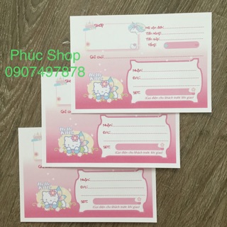 ☘️Phiếu Ship hàng Cute