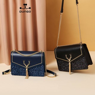 Túi Xách JUST STAR Sequin Tuần Lộc Tua Rua DU172555