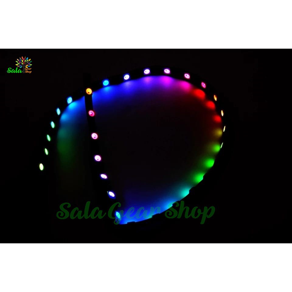 Dây led RGB Mỏng 5mm dài 20cm 5v 3Pin