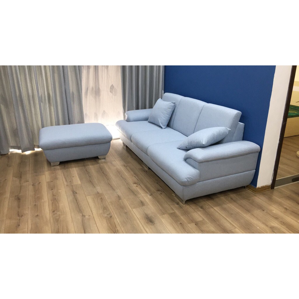 bộ sofa nỉ tay thấp