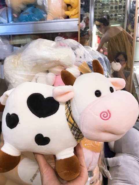 Gấu bông hình bò sữa  các cỡ