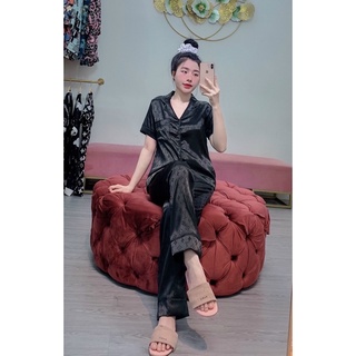 Đồ Bộ Lụa Gấm Áo Cộc Quần Dài Nhiều Kiểu Dáng