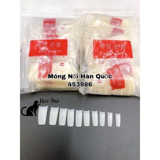 móng nối( típ) hàn quốc dán móng
