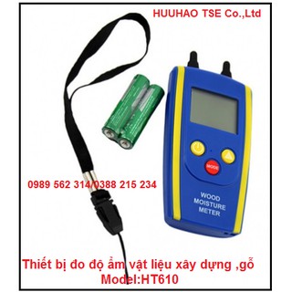 Thiết bị đo độ ẩm vật liệu xây dựng và gỗ HT610