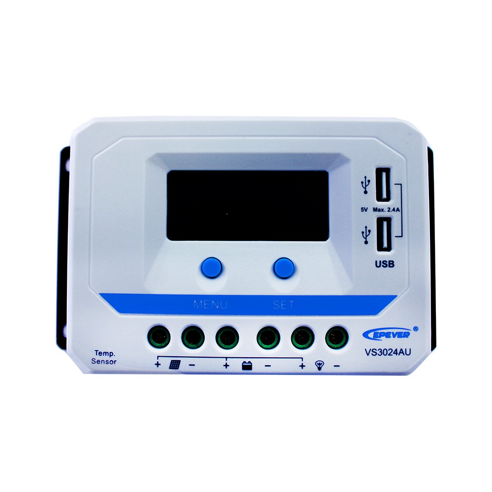 Điều khiển sạc PWM Epever VS1024AU VS2024AU VS3024AU 12V 24V 10A/20A/30A -