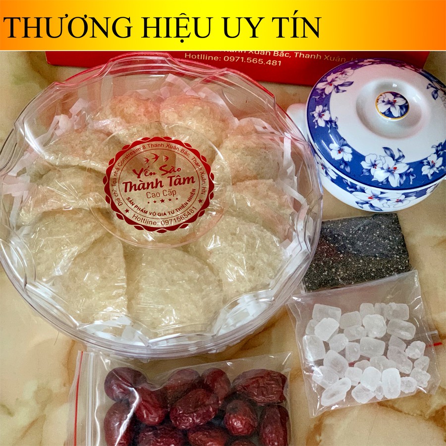 Yến sào Nha Trang_tổ yến vụn 50g (5-7 tổ) 100g(10-14 tổ) ?