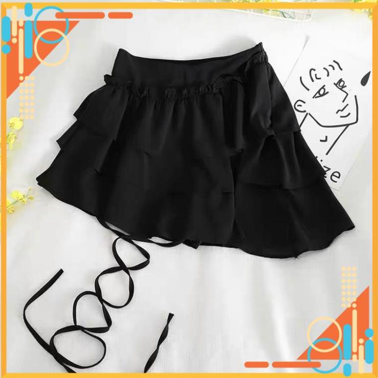 [Thế Giới Coptop] Chân váy voan 3 tầng quấn dây đùi C017 [Hàng Đẹp] | BigBuy360 - bigbuy360.vn