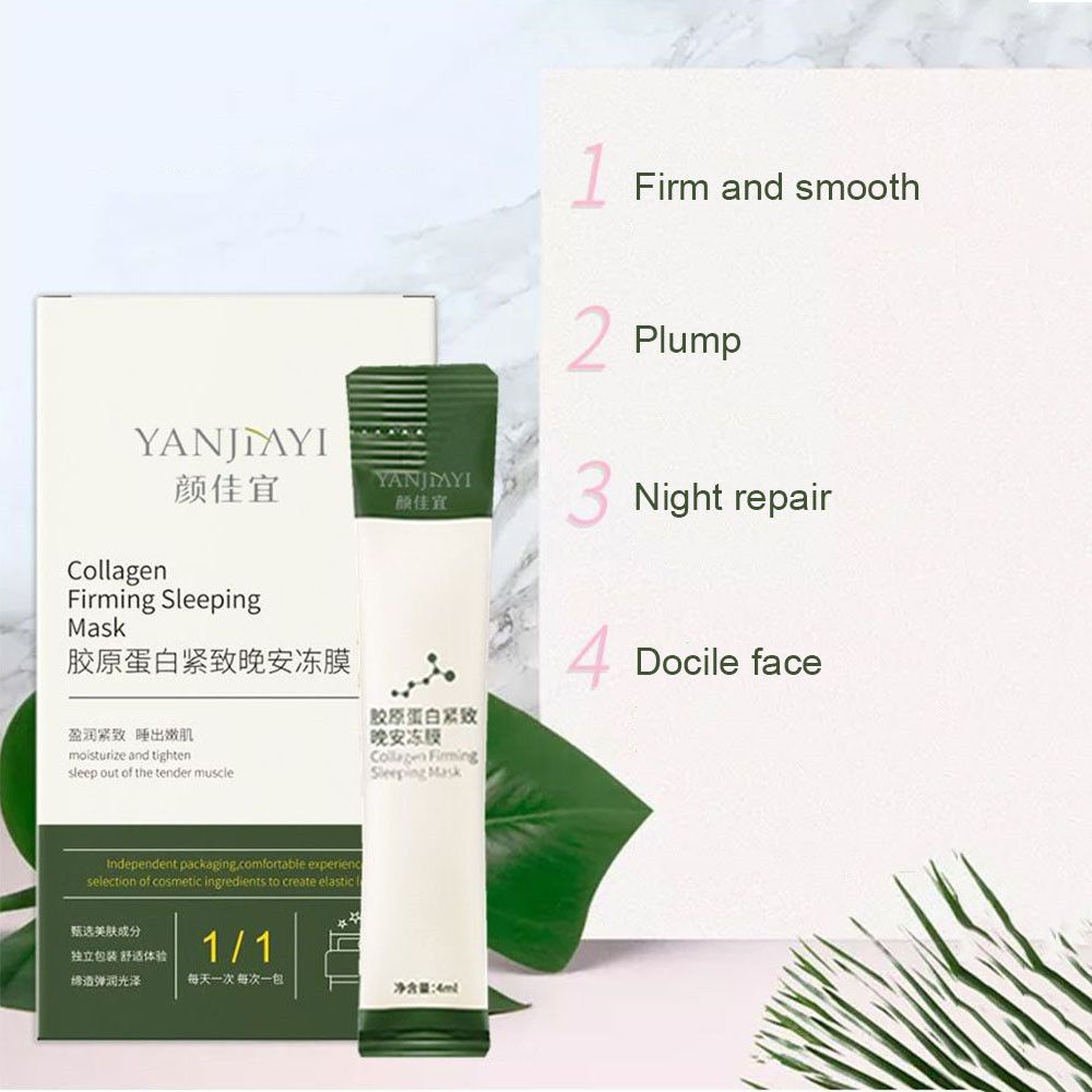 Bộ 20 Mặt Nạ Thạch Collagen Se Khít Lỗ Chân Lông Dưỡng Ẩm Làm Săn Chắc Da