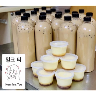 COMBO TRÀ SỮA FLAN SIÊU TO HANNIE TEA