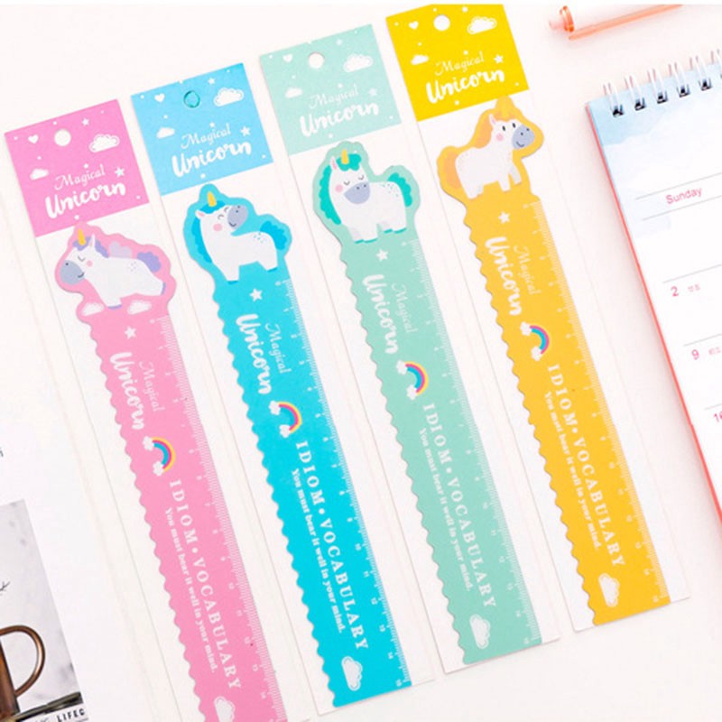 Thước Kẻ Nam Châm Sáng Tạo Hình Kỳ Lân 15cm