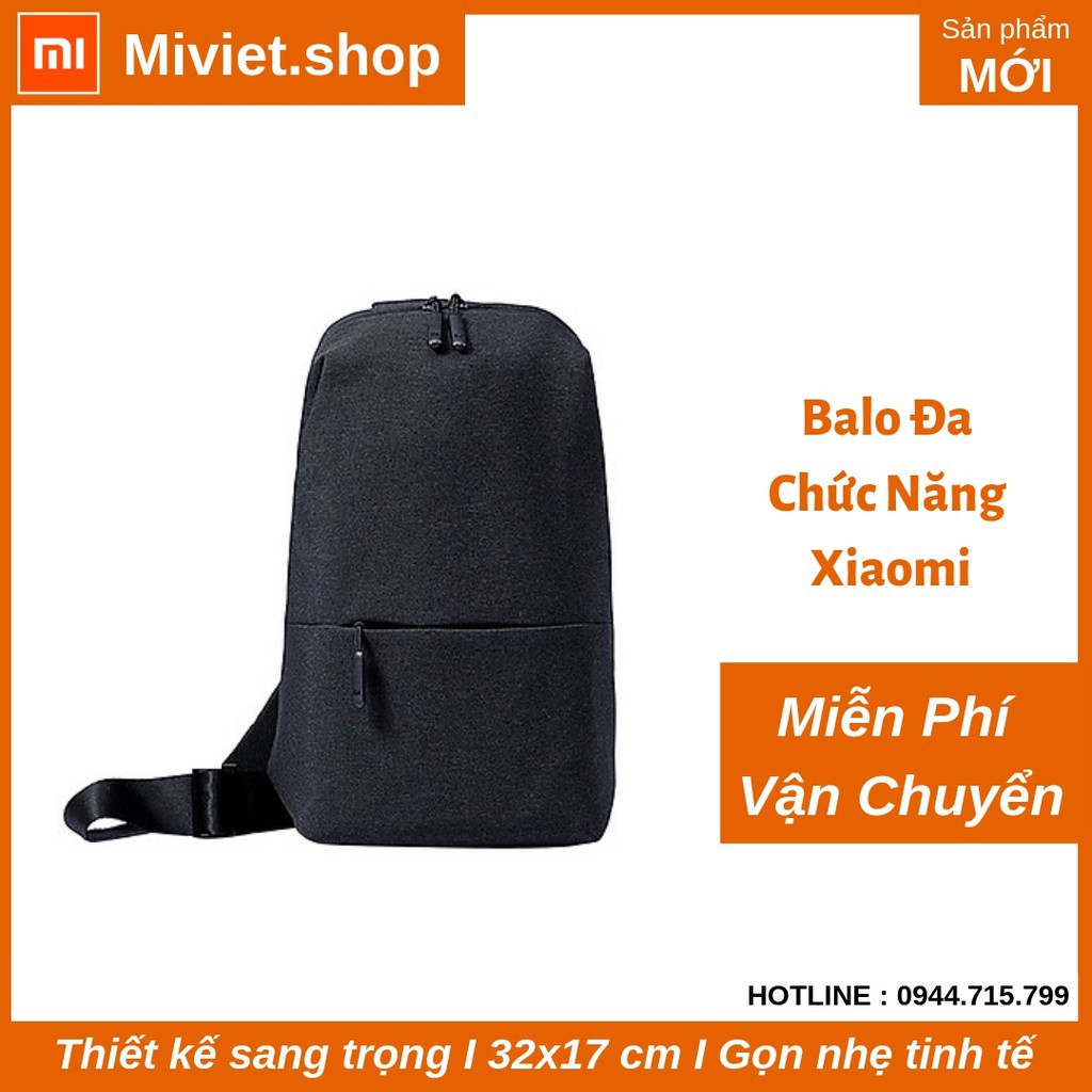 [NHẬP WTCHFST12 HOÀN 20K XU]Ba Lô Đeo Ngực Xiaomi - Chính hãng Xiaomi - miviet.shop.vn