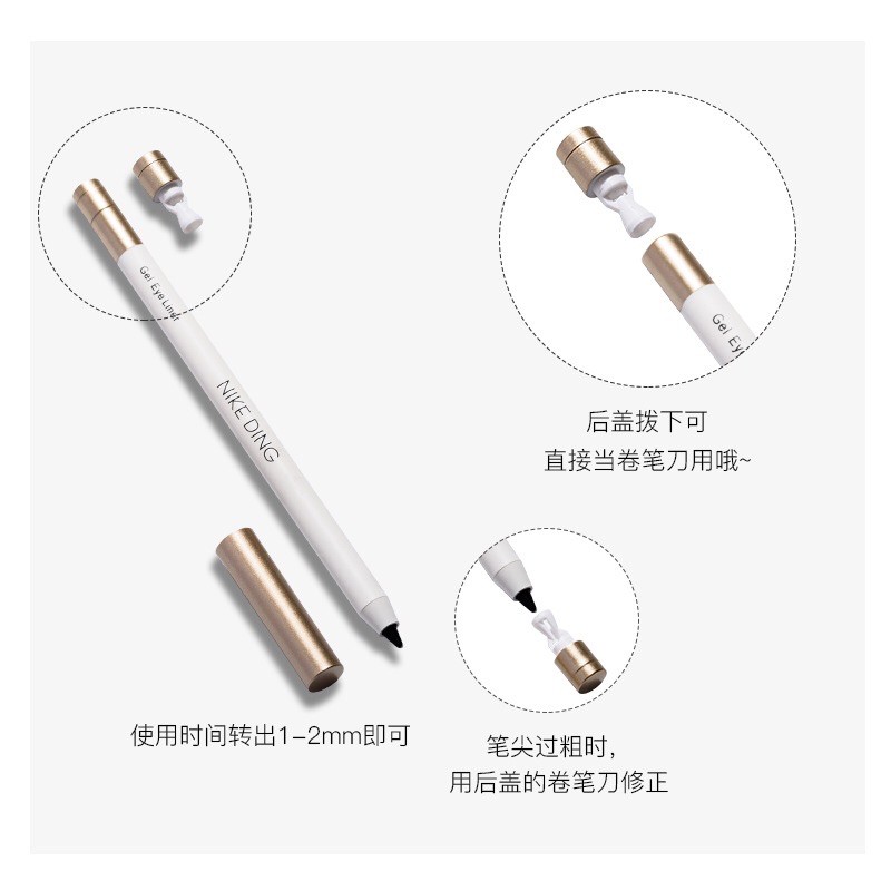 Chì vẽ mắt dạng gel NIKE DING eye liner 2 mầu | BigBuy360 - bigbuy360.vn