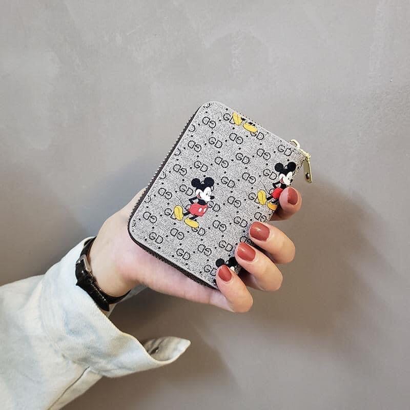 Ví ngắn cầm tay nhiều ngăn