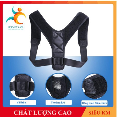 [ HÀNG LOẠI 1 ] Đai Chống Gù Lưng Tiêu chuẩn Chỉnh Hình  Cột Sống Lưng . Đóng Hộp Cao Cấp,Đai chống gù lưng