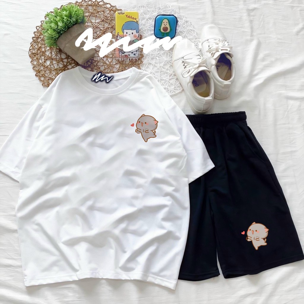 Set Đồ Bộ Hoạt Hình Unisex EMLO – Aossi , Set Cartoon, Freesize, Thun Cotton, Nam Nữ Đều Mặc Được