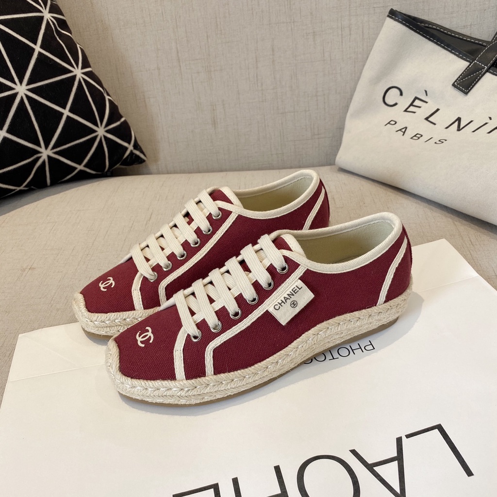 Giày thể thao nữ cao cấp 𝘾𝙝𝙖𝙣𝙚𝙡 𝘾𝙝𝙖𝙣n𝙚𝙡 sành điệu, năng động