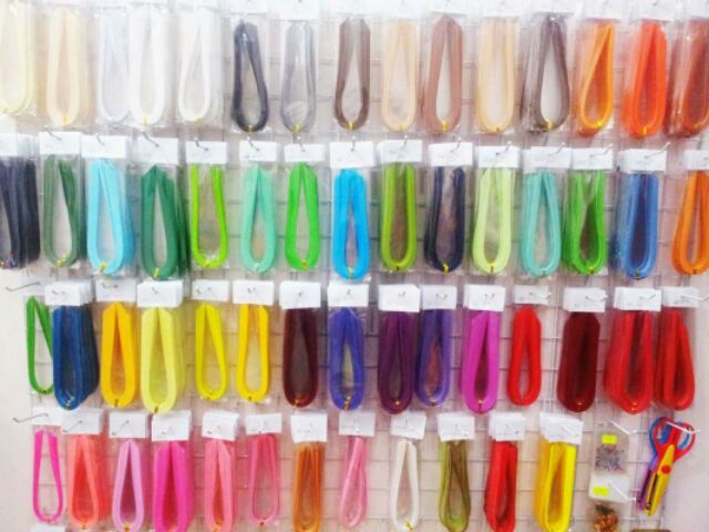 Giấy sợi quilling, giấy xoắn đủ các kích thước