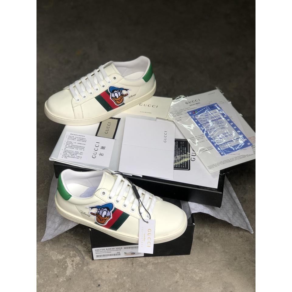 Giày GUCI  vịt siêucấp (ảnh thật) [HÀNG11-FULL PHỤ KIỆN] Giày thể thao guci 𝐆𝐮𝐜𝐜𝐢 vịt cao cấp