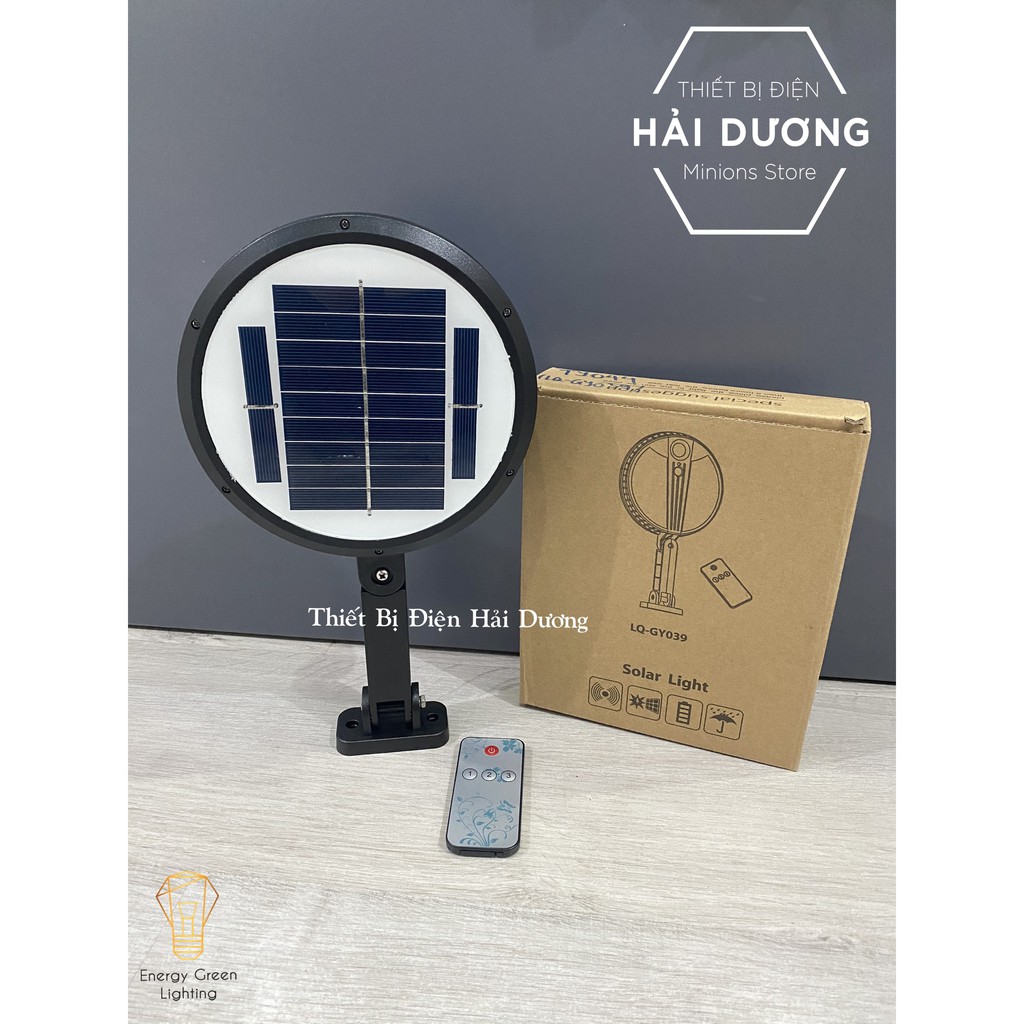 Pha LED Năng Lượng Mặt Trời LQ-GY039 Đèn Đường Ngõ Xóm Cảm Biến 3 Chế Độ 70 Mắt LED - Điều Khiển Từ Xa - Có Video