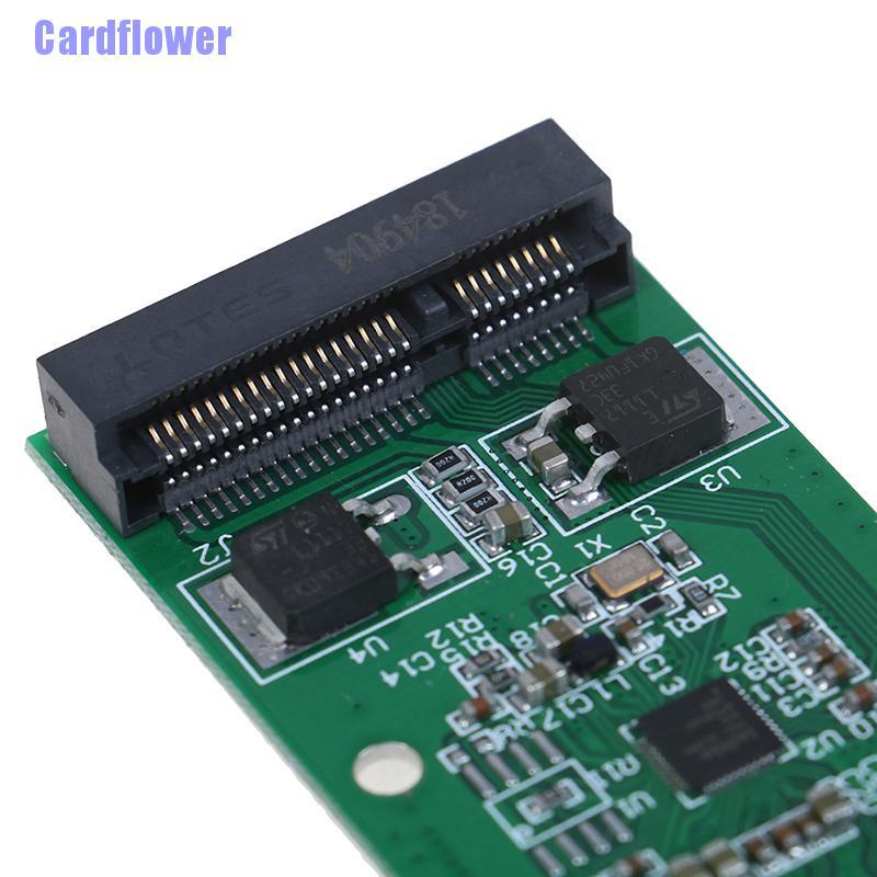 Cardflower  1Pc Mini USB 3.0 to PCIE mSATA External SSD PCBA Conveter Adapter Card