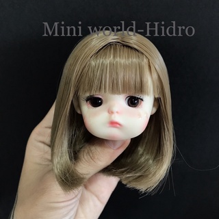 Wig Tóc giả dành cho búp bê BJD Size 1/6 mong ming meng handmade