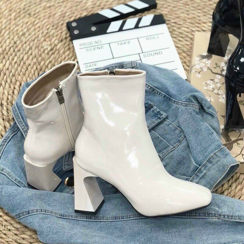 Bốt da bóng 7 phân cao cổ | BigBuy360 - bigbuy360.vn