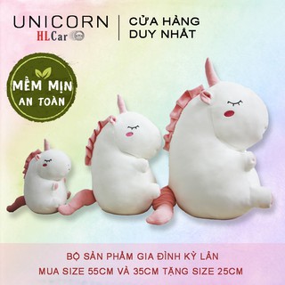 Kỳ lân bông GIA ĐÌNH KỲ LÂN [GẤU BÔNG THÚ BÔNG ĐẸP RẺ NHẤT]