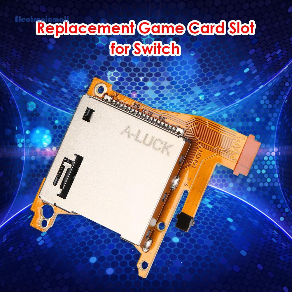 ElectronicMall01 Replacement Game Card Slot for Nintendo Switch Lite Game Cartridage Reader