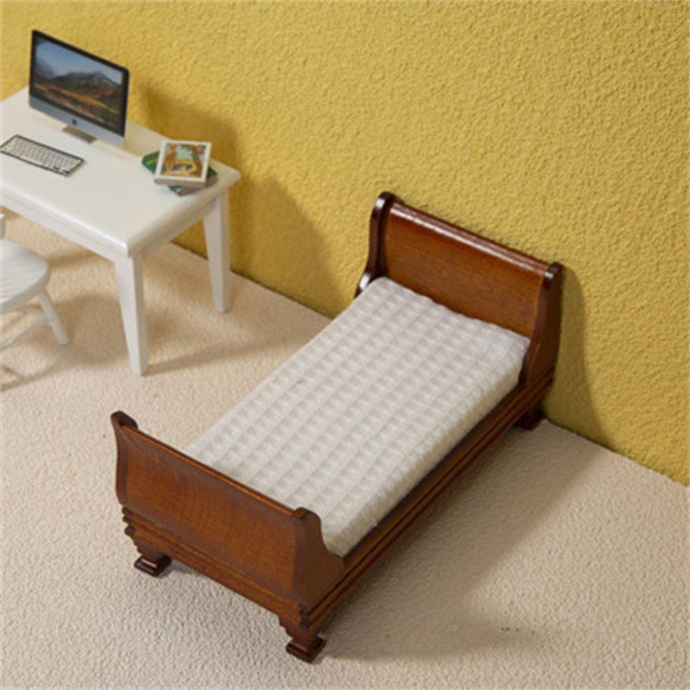 Mô Hình Giường Ngủ Đồ Chơi Mini Phong Cách Châu Âu Dành Cho Trang Trí Tiểu Cảnh