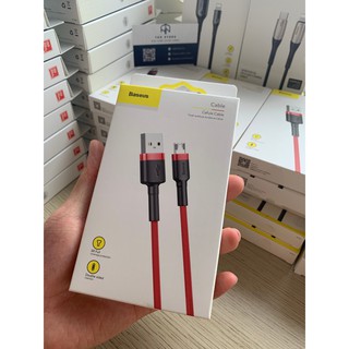 Cáp sạc nhanh Baseus LV267 Lightning, Type-C, Micro
