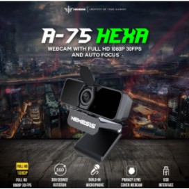 Webcam Nyk Nemesis A75 Hexa 1080p Full HD 30Fps