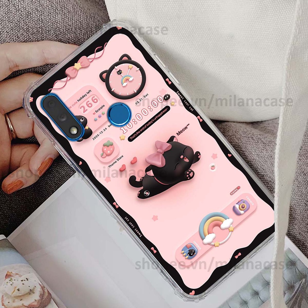 Ốp Vsmart Star 3 / Star 4 / Star3 / Star4 hình đồng hồ icon gấu mèo cute cực dễ thương ngộ nghĩnh