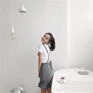 Váy yếm jean đuôi cá siêu xinh