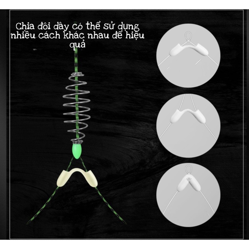 Bộ 10 Thẻo Dù Câu Cá Kèm Lò Xo Và Lưỡi 3 Tiêu Buộc Sẵn Câu Đài  Cao Cấp Lưỡi Câu Cas Đại Lý Đồ Câu Cá_ PK1