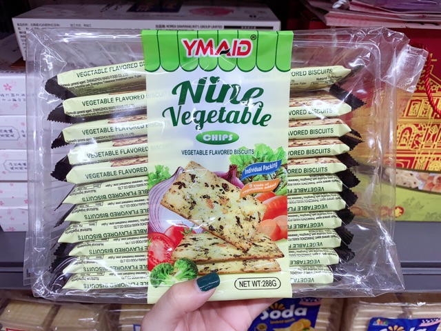 Bánh quy ăn kiêng rau củ / phô mai Ymaid - Hongkong