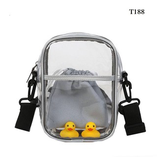 ORDER Túi đeo trong suốt vịt vàng