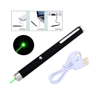 Con Trỏ Laser USB201 Điểm Đơn Màu Xanh Lá / Đỏ / Xanh Dương / Tím Có Thể Sạc Lại
