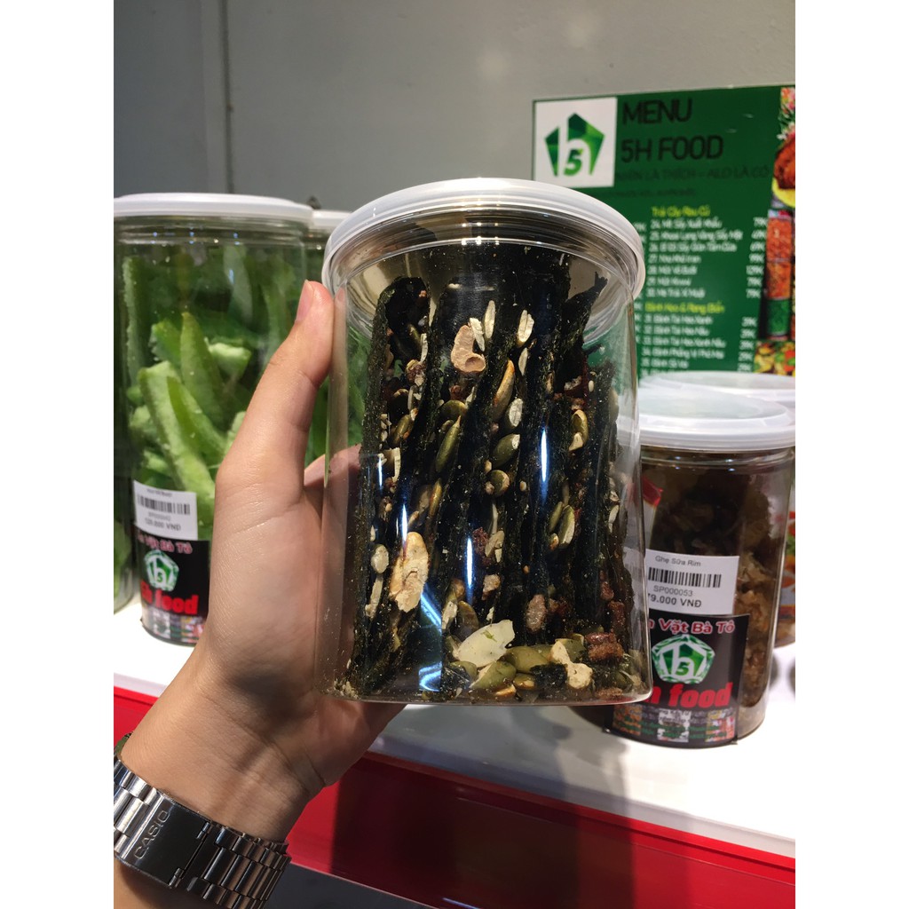 Rong biển kẹp hạt mix dinh dưỡng loại ngon - Đặc sản Vũng Tàu