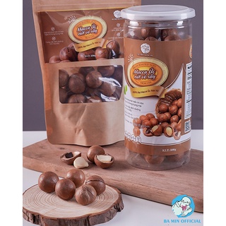 Hạt Macca Úc nứt vỏ BA MIN 500g - Nhập khẩu