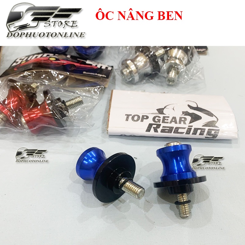 Ốc Nâng Ben Xe Sport Naked Biker 8 Ly Nhôm CNC