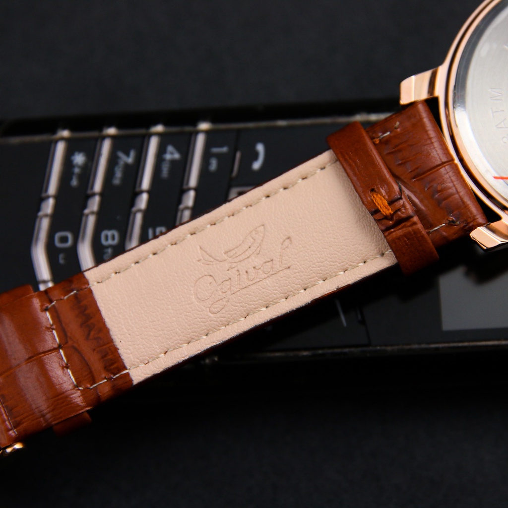 [ Thời Thượng ] Đồng Hồ Nam Ogival Long Phụng Siêu Sang Trọng - Viền Vân Đẳng Cấp - Bảo Hành 12 Tháng - Chống Nước 3atm | BigBuy360 - bigbuy360.vn