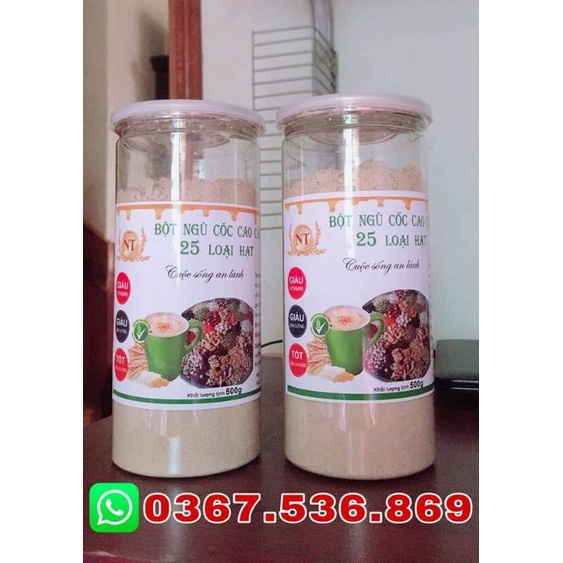 1kg Bột ngũ cốc dinh dưỡng 25 loại hạt