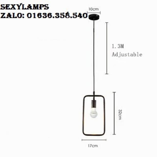 COMBO 5 HÌNH HỌC (TẶNG 5 BÓNG LED EDISON)