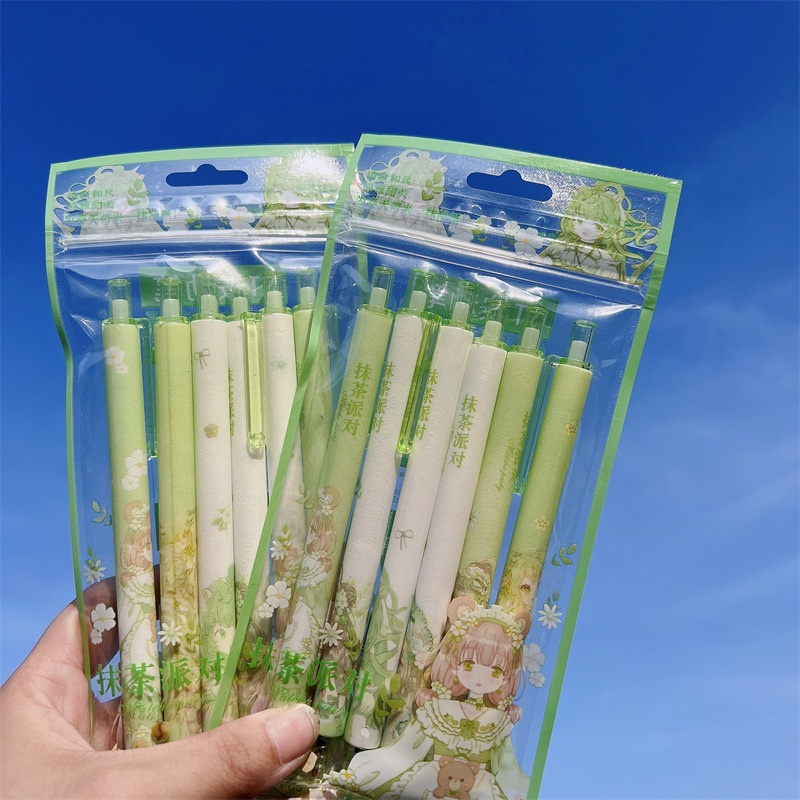 Bút Mực Gel Màu Đen Phong Cách Truyện Tranh Cổ Điển Chất Lượng Cao