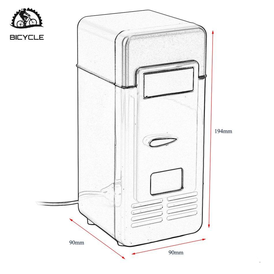 NEW Tủ Lạnh Mini Cắm Sạc Usb Cho Xe Hơi / Tàu Thuyền