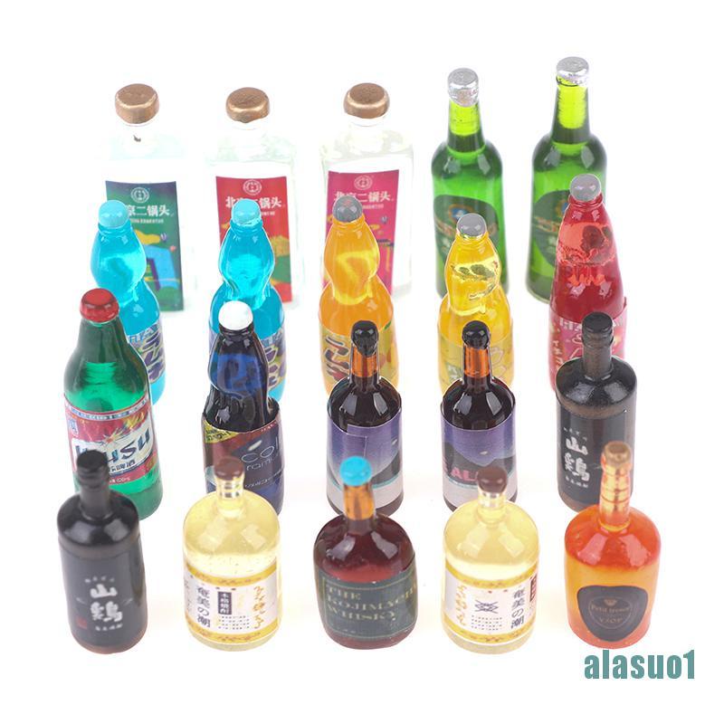 Bộ 20 Bình Nước Đồ Chơi Búp Bê Tỉ Lệ 1: 12 1: 12