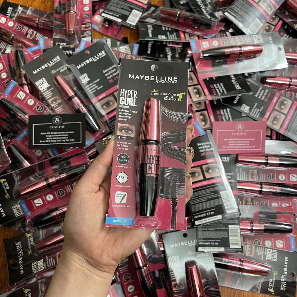 Chuốt mi Mascara Maybeline các loại