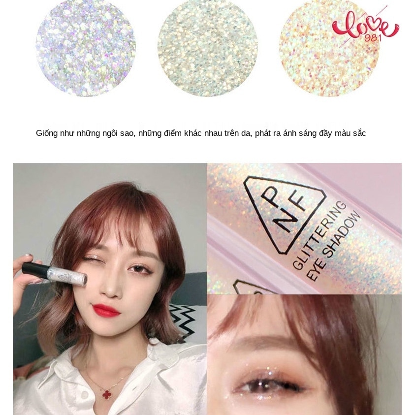 [Hàng mới về] Phấn trang điểm mắt dạng lỏng ánh ngọc trai lấp lánh nổi bật | BigBuy360 - bigbuy360.vn
