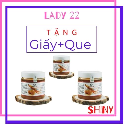 Wax Lông Shiny 350gr (Tặng Giấy +Que )