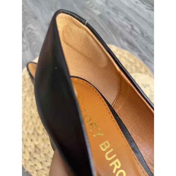‼️Rẻ nhất Shopee‼️ Giày Tory burch logo plaque-embellished pumps da thật